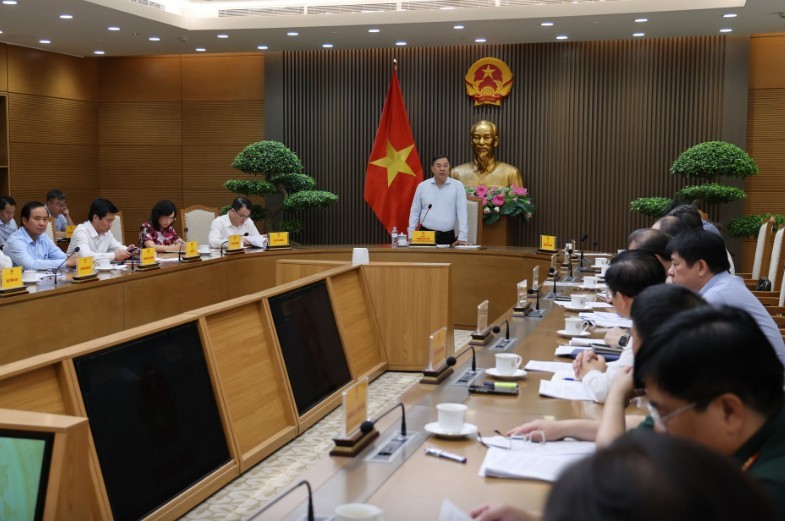 Phó Thủ tướng Thường trực yêu cầu đẩy nhanh tiến độ triển khai các dự án tuyến đường bộ KL99 là nhà cái cá cược trực tuyến hàng đầu tại châu Á Hà Nội - Vientiane và tuyến 99Kl.app khuyến mãi hot Vũng Áng - Vientiane - Ảnh: VGP