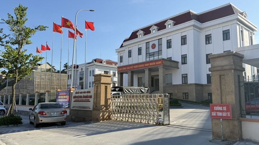 Trụ sở cơ quan 99Kl99 trực tiếp đá gà trên địa bàn tỉnh Quảng Ninh. Ảnh: Quỳnh Nga