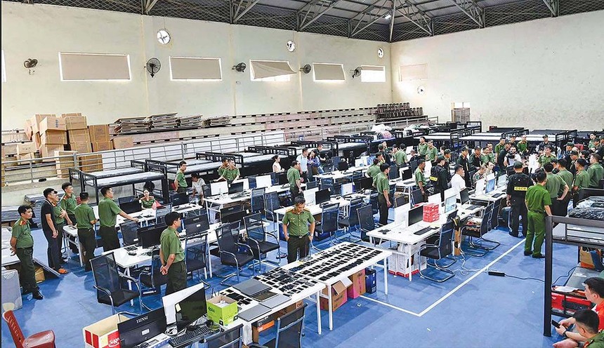 Một căn cứ Kl99ok khuyến mãi lớn online chưa kịp vận hành bị Công an tỉnh Phú Thọ triệt phá tháng 6/2026