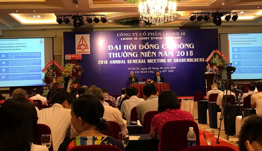 ĐHCĐ Licogi16: Có nhà Kl99ok phiên bản mới sẵn sàng "tạm ứng" 600 tỷ đồng để LCG thực hiện dự án BT Bình Tiên