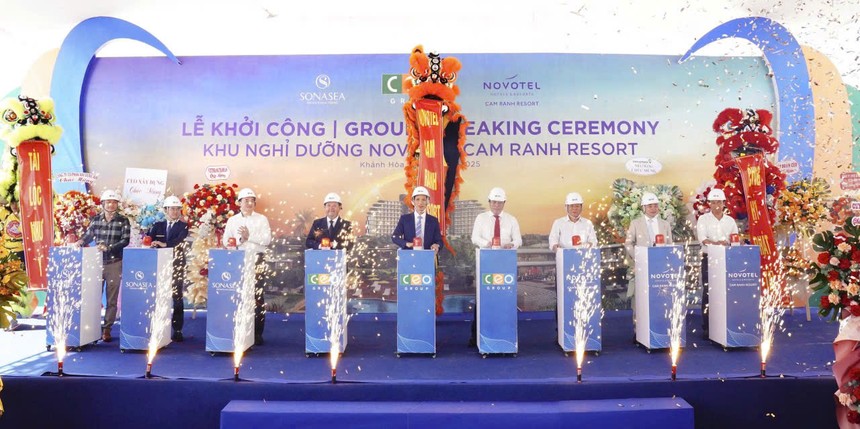 Kl994 game bài casino hấp dẫn CEO khởi công Novotel Cam Ranh Resort