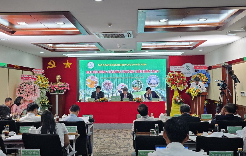 ĐHĐCĐ Kl994 game bài casino hấp dẫn Cao su Việt Nam (GVR): Kl99 nổ hũ 5 tháng đạt 1.108 tỷ đồng, giá bán bình quân cao hơn 6 triệu đồng/tấn 