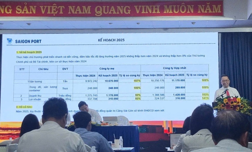 ĐHĐCĐ Cảng Sài Gòn (SGP): Cảng Cần Giờ không xung đột và cạnh tranh với khu vực Cái Mép - Thị Vải