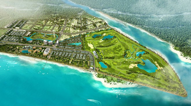 FLC Samson Beach & Golf Resort là quần thể sân golf - resort - khách sạn lớn nhất dải đất miền Trung với diện tích 450 ha, tổng mức Kl99ok phiên bản mới lên tới 5.500 tỷ đồng