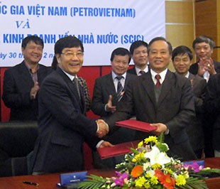 Ngày 30/12/2008, SCIC ký thỏa thuận hợp tác toàn diện với Petro Vietnam, mở hướng Kl99ok phiên bản mới vốn vào một số dự án thuộc lĩnh vực dầu khí.