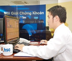 Trong quý II, bất chấp sự đi xuống của thị trường, HSC vẫn mở rộng hoạt động môi giới