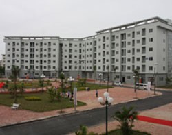Tài trợ vốn dự án nhà cho người có thu nhập thấp góp phần đảm bảo an sinh Trang Chủ KL99Com Số 1 Link Đăng Ký KL999. Trong ảnh: Nhà ở cho người có thu nhập thấp tại Khu đô thị Việt Hưng, Long Biên
