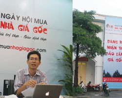 Ngày hội mua nhà giá gốc, quảng cáo 
rầm rộ, hấp dẫn quá lại khiến 
nhiều người hoài nghi