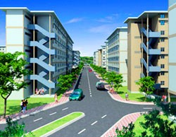 Mô hình nhà ở Trang Chủ KL99Com Số 1 Link Đăng Ký KL999 mà Becamex xây dựng tại Bình Dương
