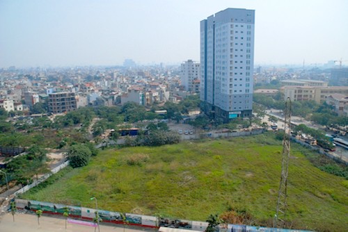 Một trong những khu đất vàng trên địa bàn quận Cầu Giấy
