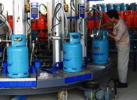 Giá gas bán lẻ tăng nhưng mức tăng rất thấp (ảnh minh họa).