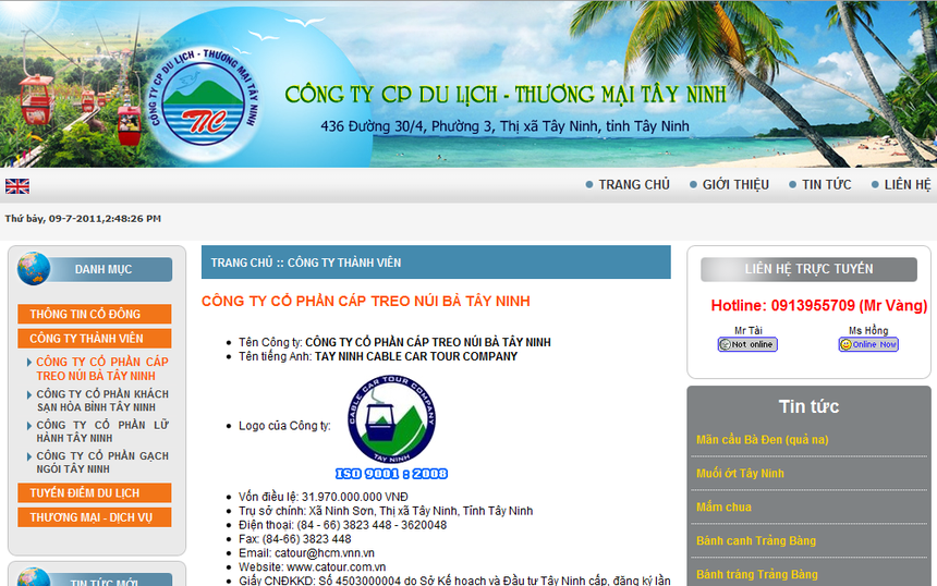 Tanitour bàn giao vốn 99Kl99 trực tiếp đá gà về UBND tỉnh Tây Ninh