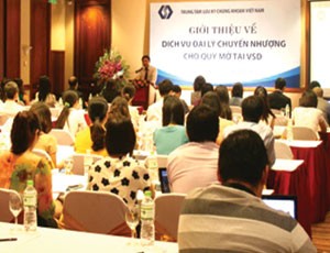 VSD công bố dịch vụ đại lý chuyển nhượng cho quỹ mở